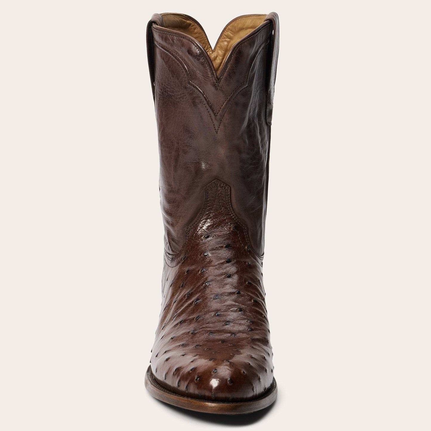 Stetson Austin Ostrich Roper Boots - Stetson - Flyclothing LLC