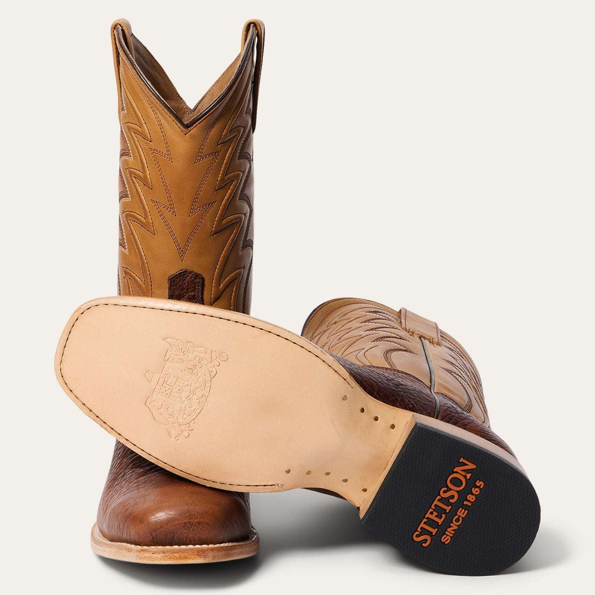 Stetson Maverick Bison Boots - Stetson - Flyclothing LLC