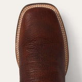 Stetson Cole Bison Boots White/Brown - Stetson - Flyclothing LLC