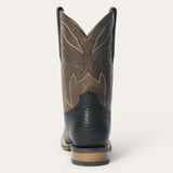 Stetson Nolan Bison Boots Black - Stetson - Flyclothing LLC
