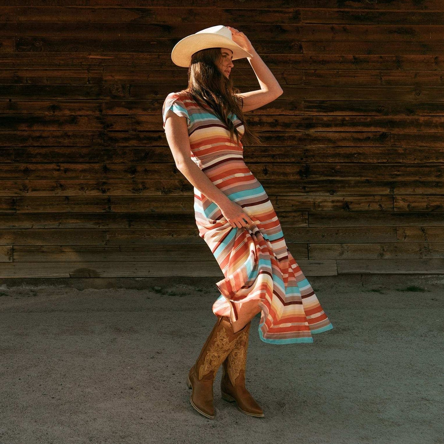 Stetson Jules Hand Tooled Leather Boot - Stetson - Flyclothing LLC