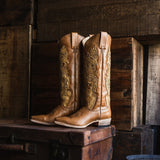 Stetson Jules Hand Tooled Leather Boot - Stetson