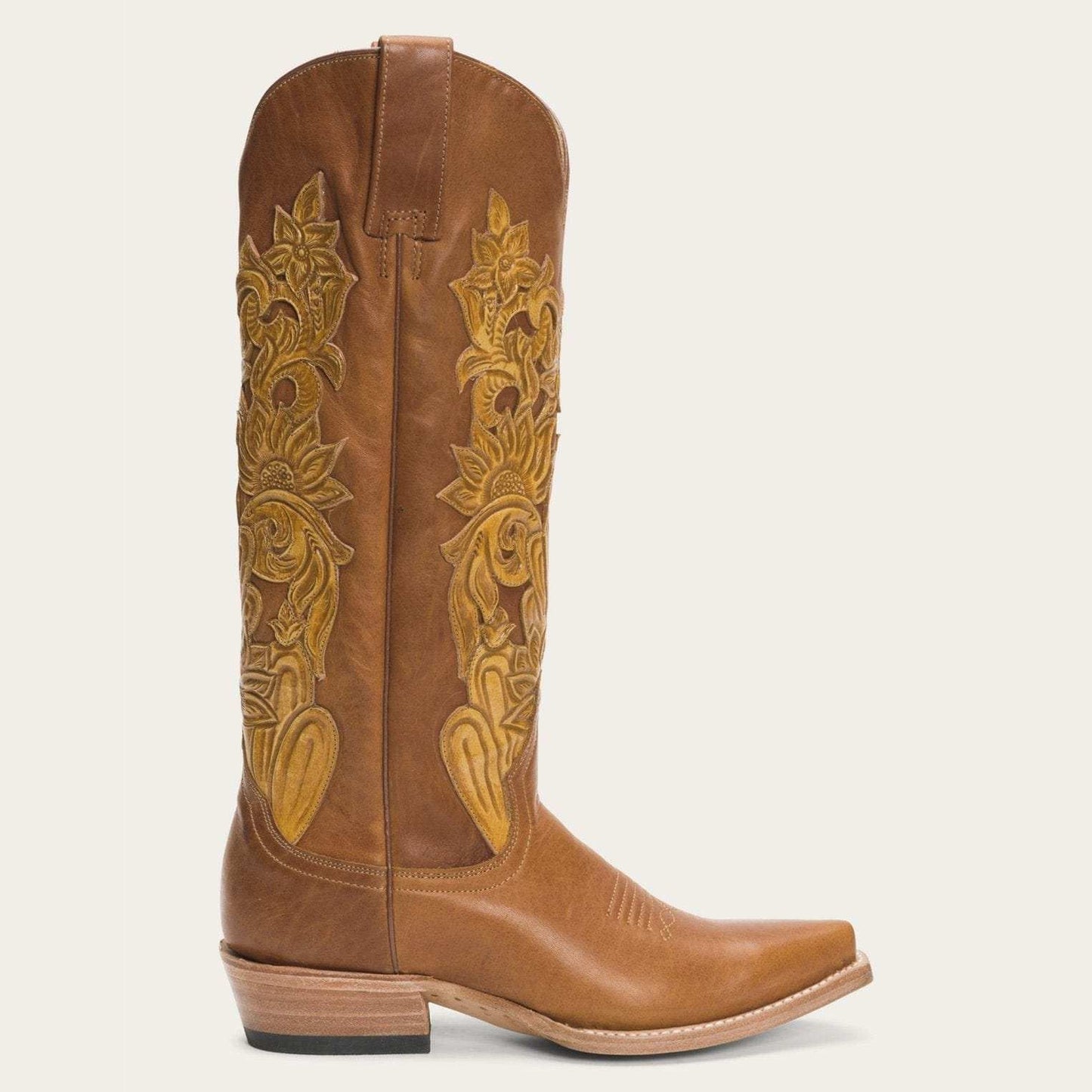 Stetson Jules Hand Tooled Leather Boot - Stetson - Flyclothing LLC