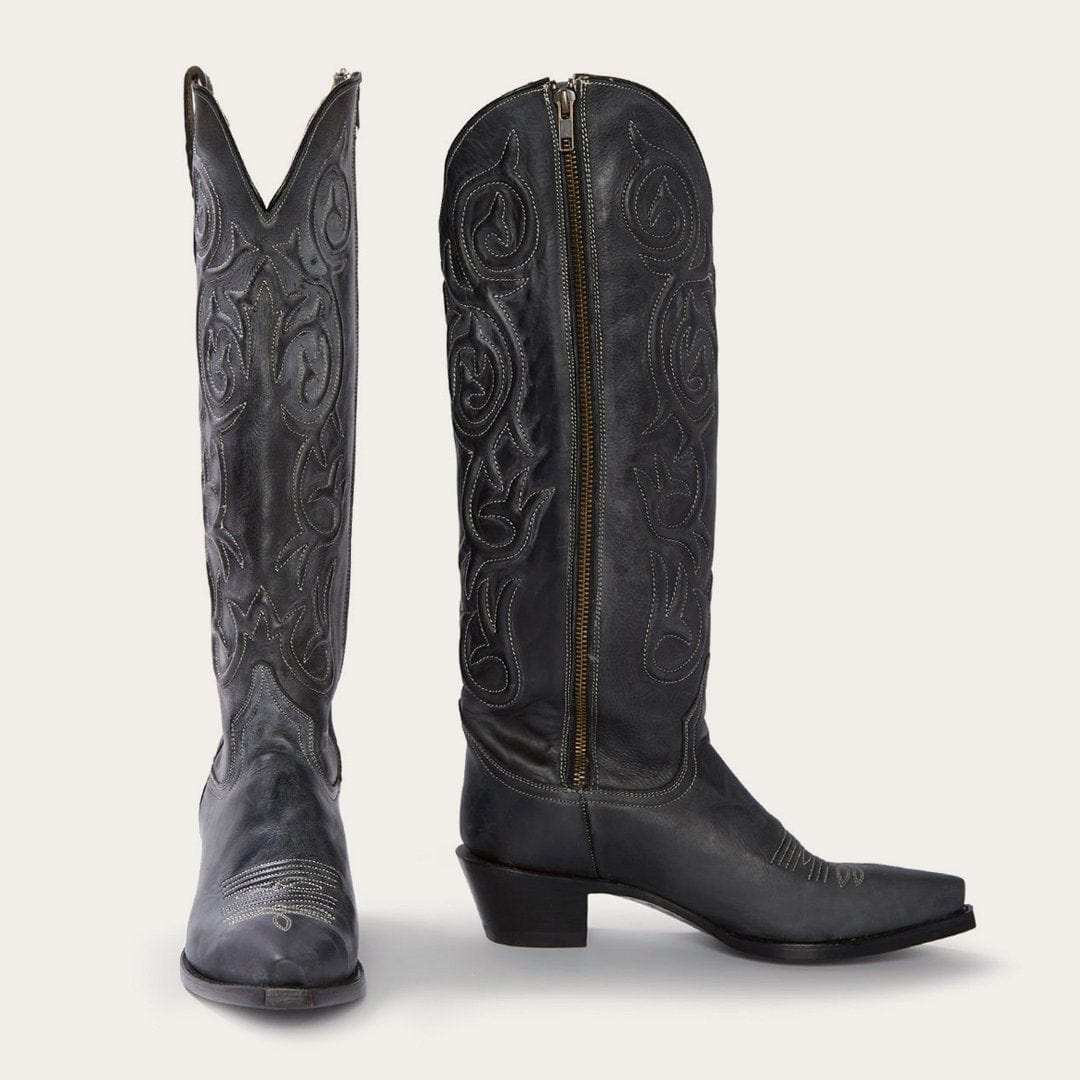 Stetson Blair Corded Side Zip Cowboy Boot - Stetson - Flyclothing LLC