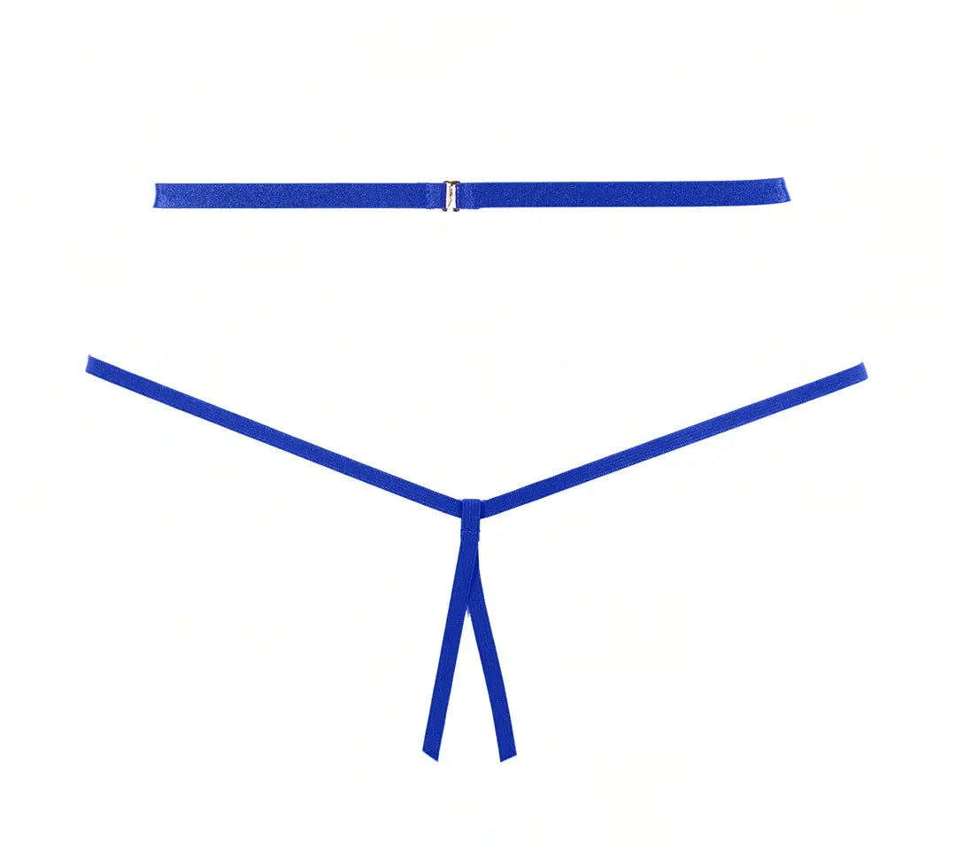 Allure Lingerie Margot Bralette & Crotchless Panty Set - Allure Lingerie - Flyclothing LLC