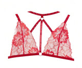 Allure Lingerie Margot Bralette & Crotchless Panty Set - Allure Lingerie - Flyclothing LLC