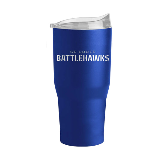 St Louis Battlehawks 30oz Flipside Powder Coat Tumbler - Logo Brands - Flyclothing LLC