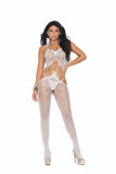 Elegant Memories White Crochet Bodystocking 12005