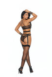 Elegant Memories Black 3pc Mesh Set 12009