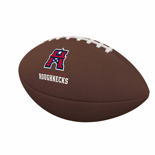 Houston Roughnecks Full Size Composite Football - Logo Brands - Flyclothing LLC