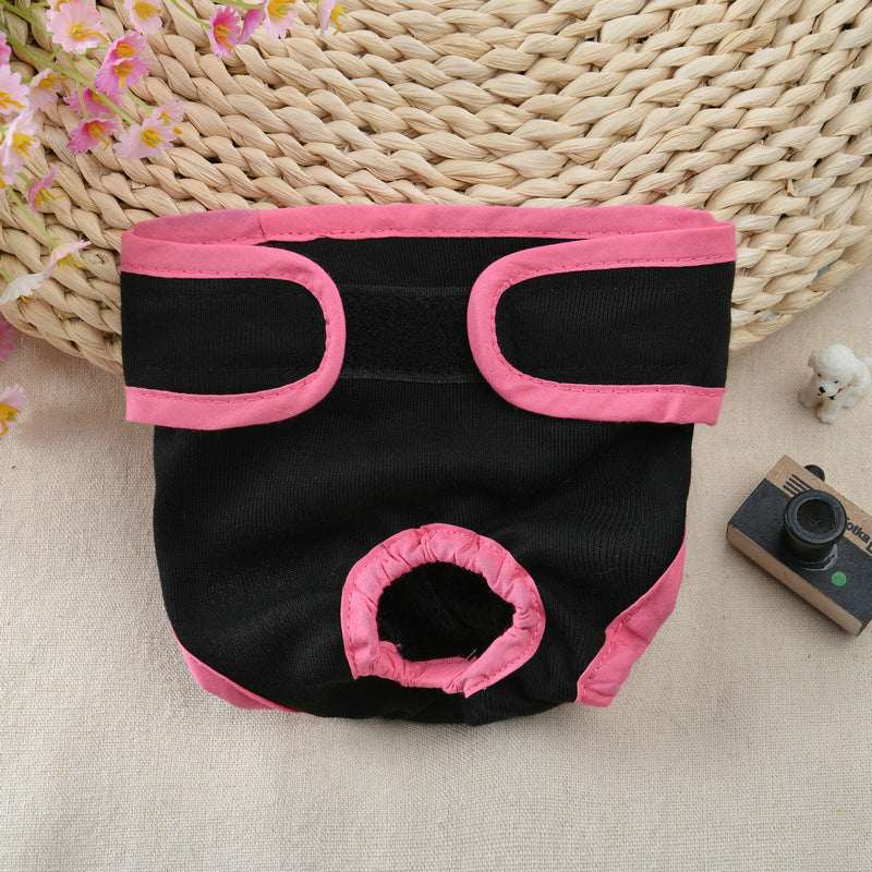 Dog Shorts Puppy Physiological Diapers Panties Waterproof Adjustable Cute Pattern Dog Physiological Pants Pet Costumes Supplies - My Store - Flyclothing LLC