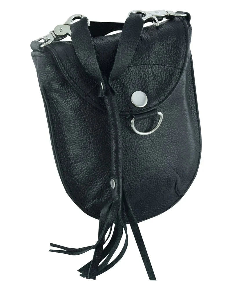 GO1204 Ladies Small Leather Belt Clip Purse - GoLeather