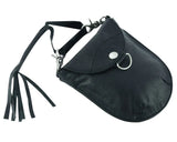 GO1204 Ladies Small Leather Belt Clip Purse - GoLeather