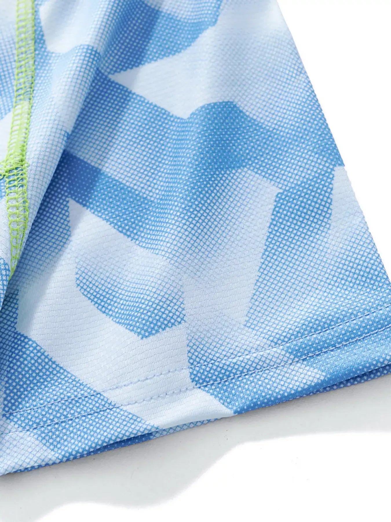 Children's Geometric Print Quick Dry Tee and Shorts Set - Trendsi - Flyclothing LLC