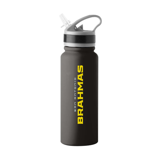 San Antonio Brahmas 25oz Logo SingleWall FlipTop Bottle - Logo Brands - Flyclothing LLC