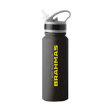 San Antonio Brahmas 25oz Logo SingleWall FlipTop Bottle - Logo Brands - Flyclothing LLC