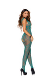Elegant Memories Dusky Jade Lace Bodystocking 12074