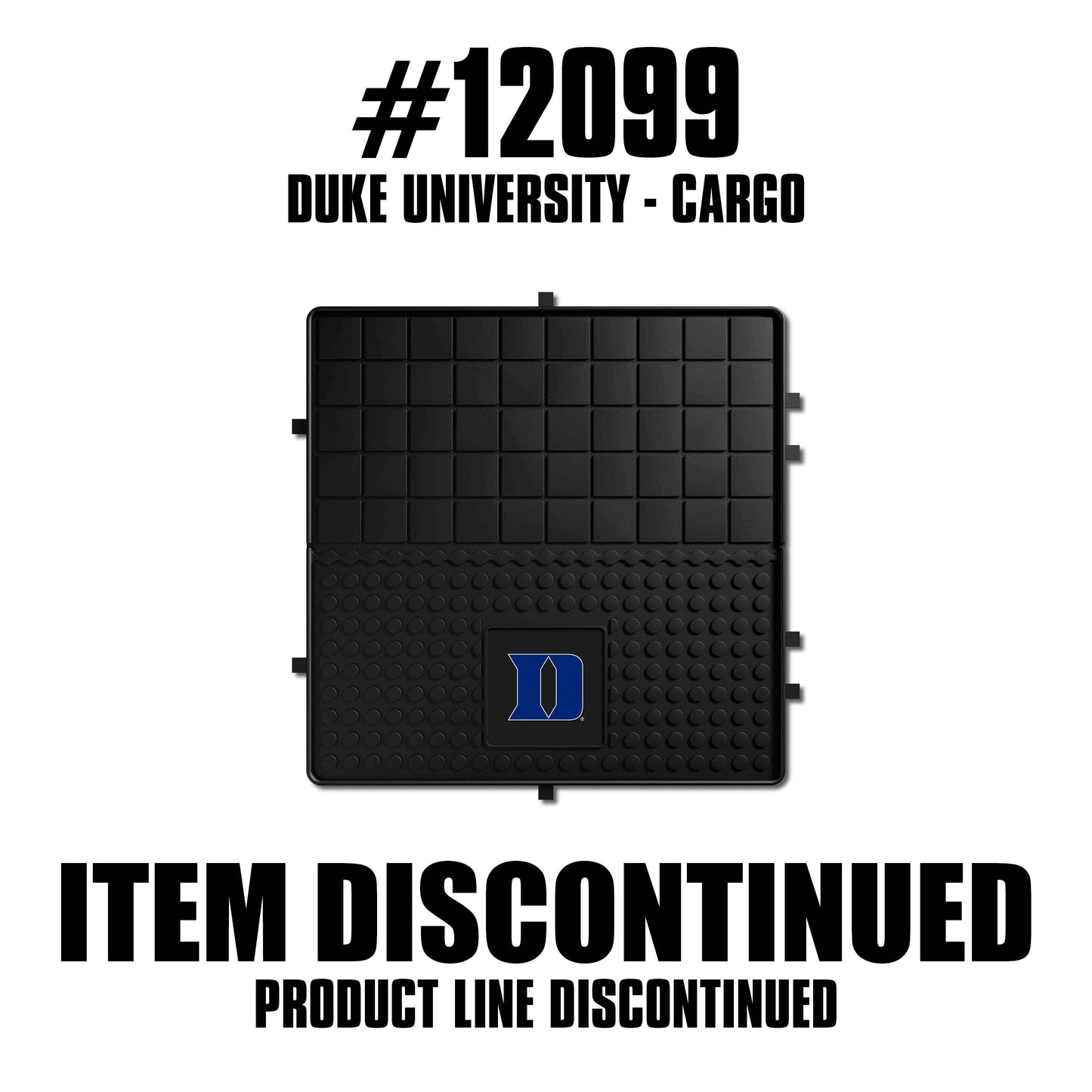 Duke Blue Devils Heavy Duty Cargo Mat 31"x31" - Duke - Flyclothing LLC