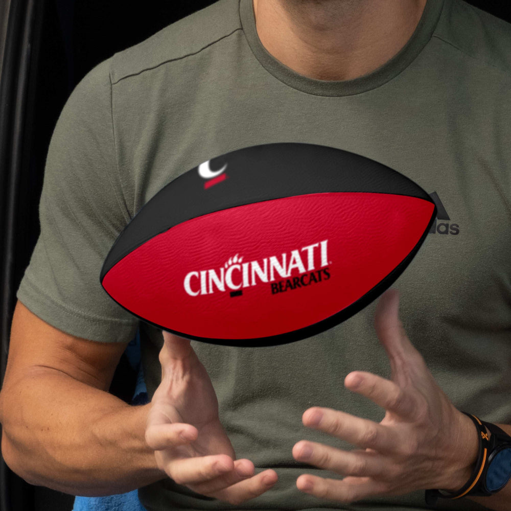 Cincinnati Pinwheel Junior Size Rubber Football - Logo Brands - Flyclothing LLC