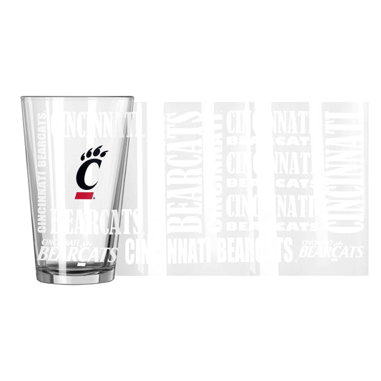 Cincinnati 16oz Replay Pint Glass - Logo Brands - Flyclothing LLC