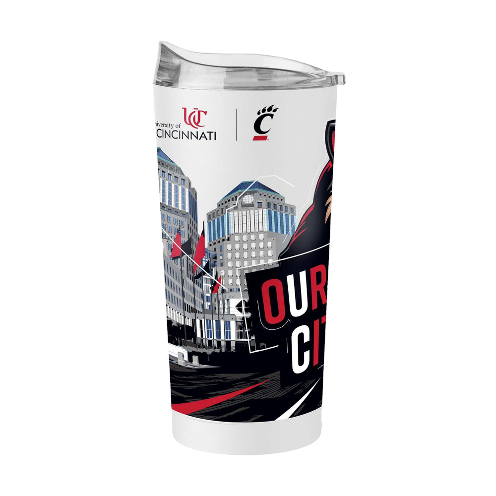 Cincinnati 20oz 513 Day Powder Coat Tumbler - Logo Brands - Flyclothing LLC