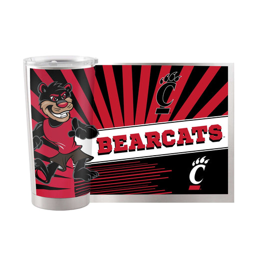 Cincinnati 20oz Mascot Stainless Tumbler - Logo Brands - Flyclothing LLC