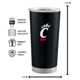 Cincinnati Gameday 20oz Stainless Tumbler - Logo Brands - Flyclothing LLC