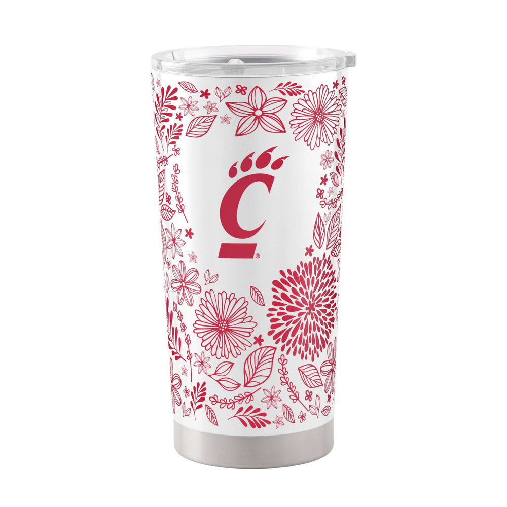 Cincinnati 20oz Botanical Stainless Steel Tumbler - Logo Brands - Flyclothing LLC