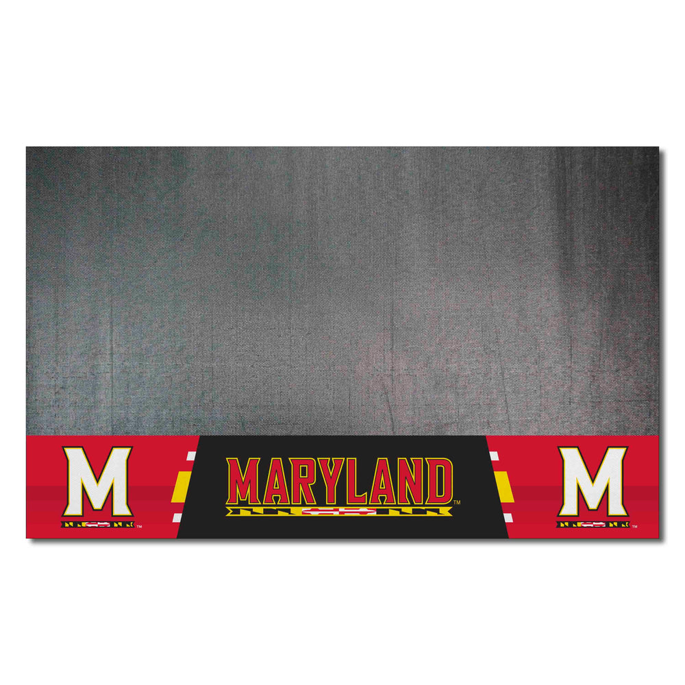 Maryland Terrapins Vinyl Grill Mat - 26in. x 42in. - Maryland