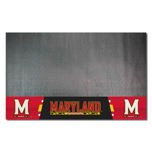 Maryland Terrapins Vinyl Grill Mat - 26in. x 42in. - Maryland