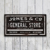 Dry Goods Sign | Personalized General Store Sign | Custom Rustic Farmhouse Sign - Off The Square Designs - Flyclothing LLC