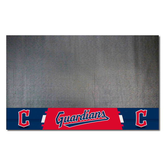 Cleveland Guardians Vinyl Grill Mat - 26in. x 42in. - Cleveland Guardians