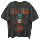 GUNS N ROSES UK 1987 TOUR VINTAGE BLACK T-SHIRT/GIANT VINTAGE