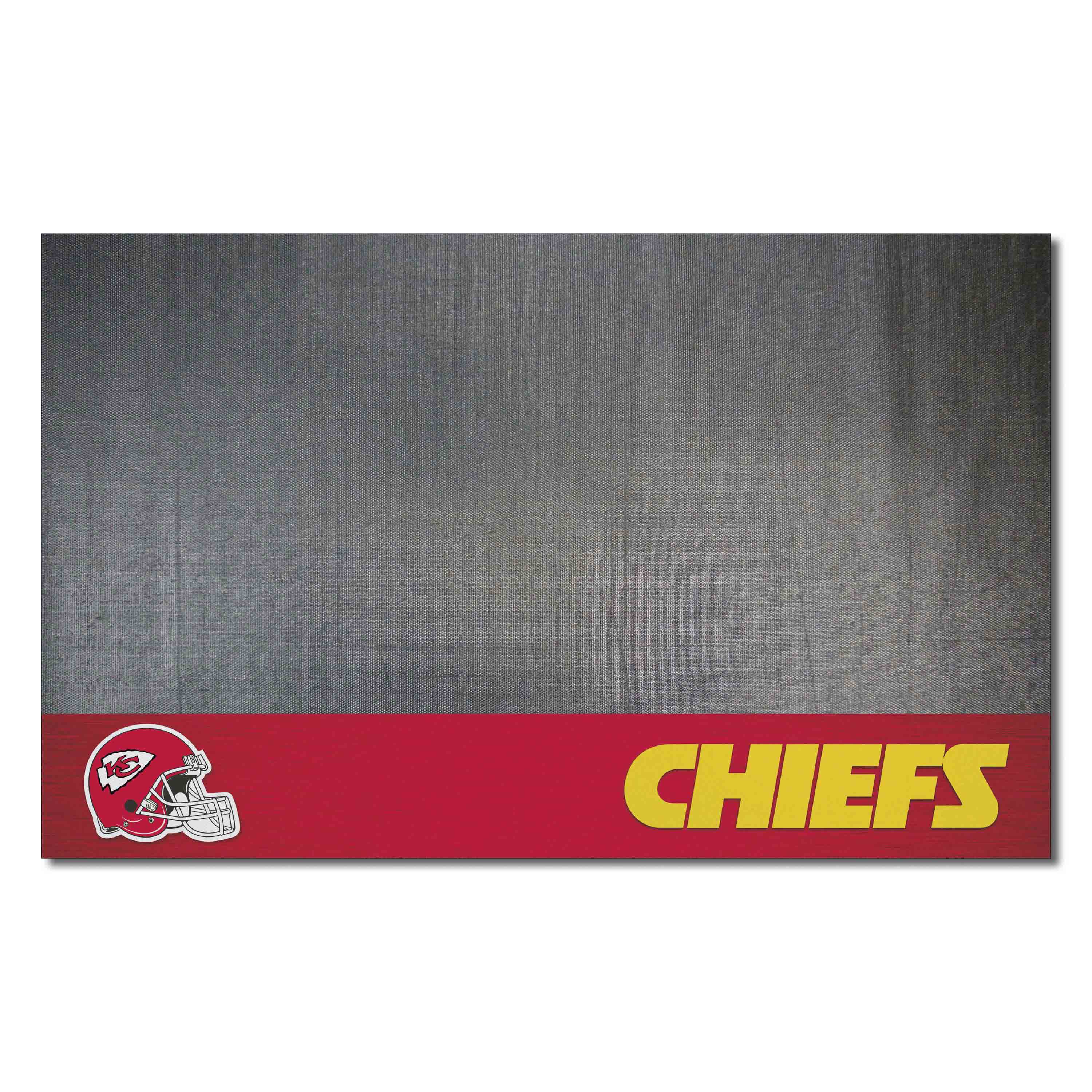 Kansas City Chiefs Vinyl Grill Mat - 26in. x 42in. - Kansas City Chiefs