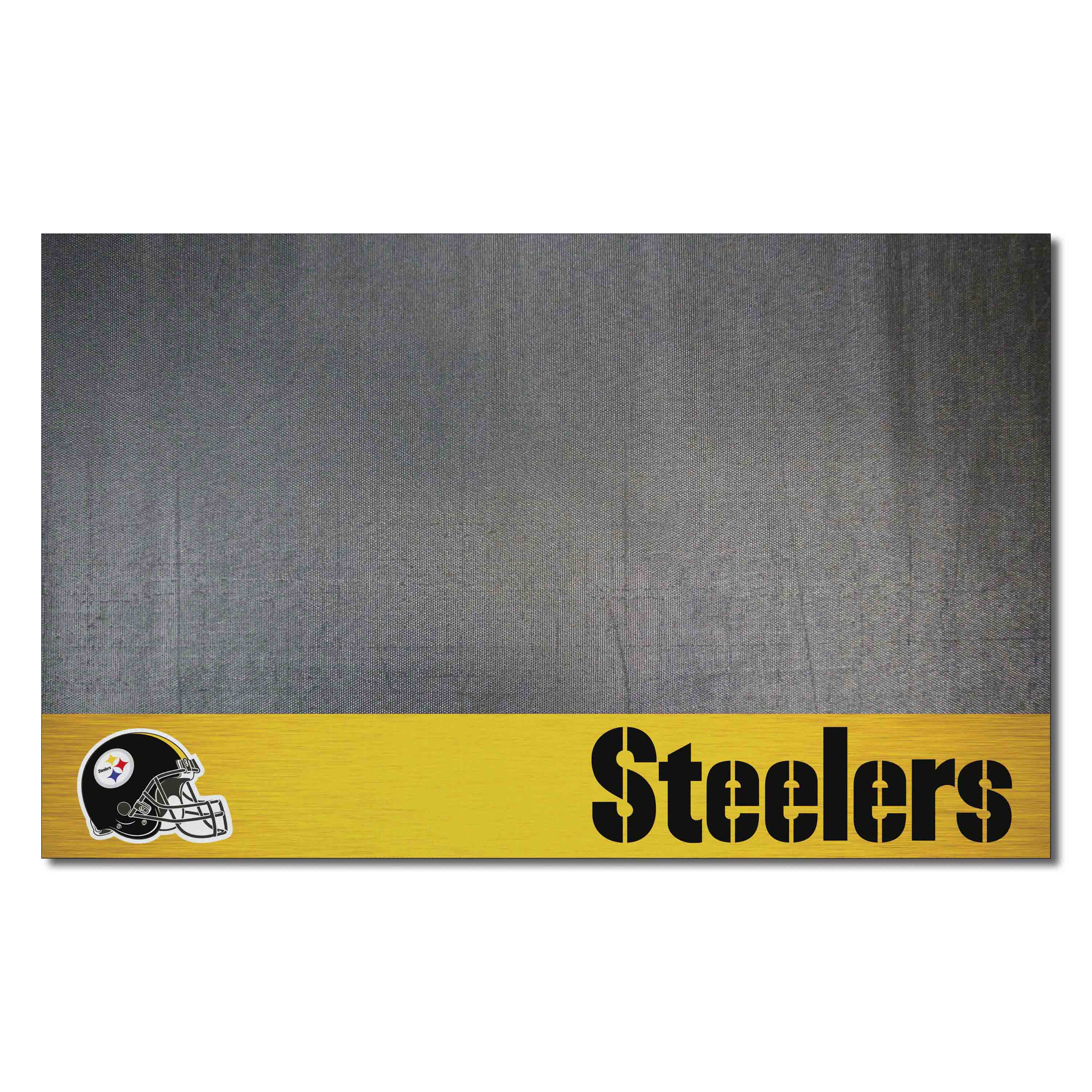 Pittsburgh Steelers Vinyl Grill Mat - 26in. x 42in. - Pittsburgh Steelers