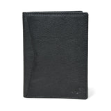 Front Pocket Black Passport Holder - Classy Leather Bags - Flyclothing LLC