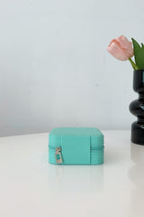 PU Leather Square Jewelry Box - Trendsi