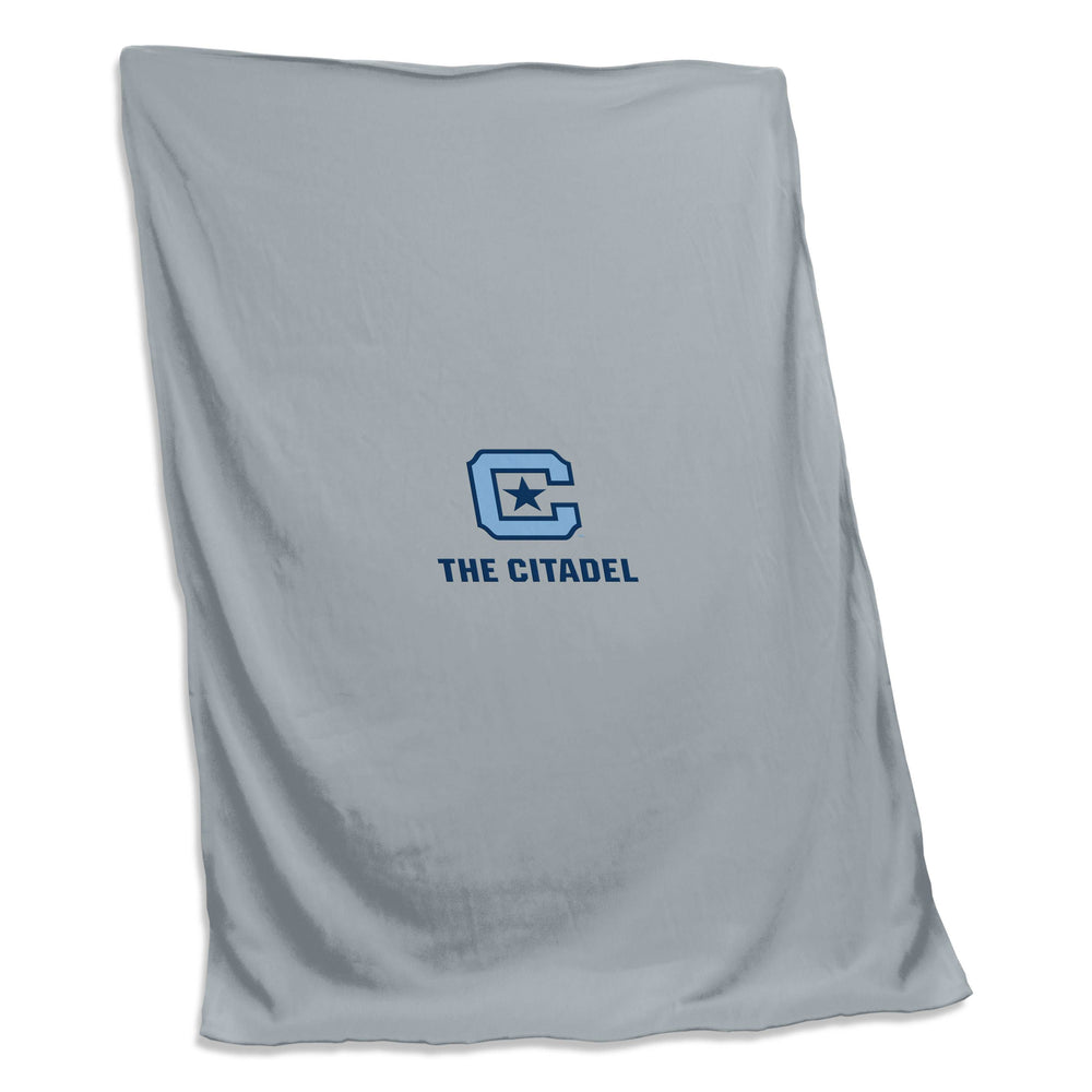 Citadel Gray Screened Sweatshirt Blanket - Logo Brands - Flyclothing LLC
