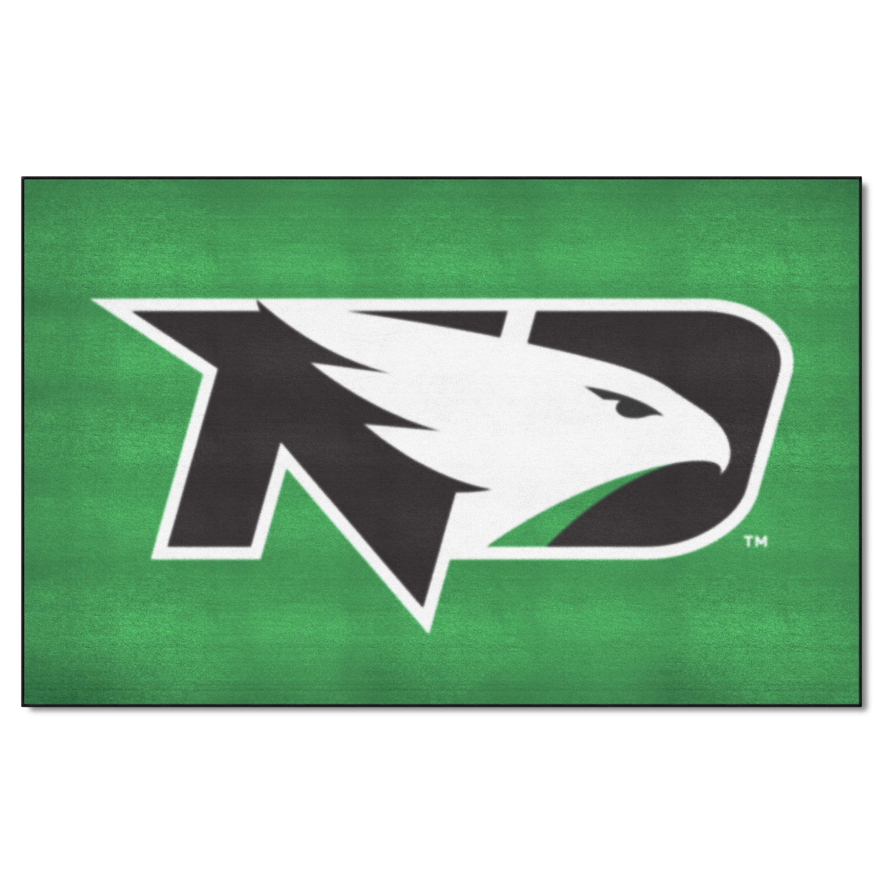 North Dakota Fighting Hawks Ulti-Mat Rug - 5ft. x 8ft. - North Dakota