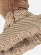 Roll Rim Hat with Pompom - Trendsi - Flyclothing LLC