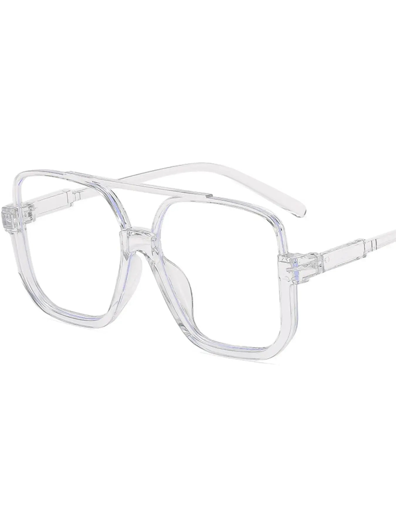 Oversized Square Frame Fashion Sunglasses - Trendsi - Flyclothing LLC