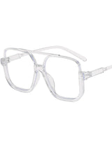 Oversized Square Frame Fashion Sunglasses - Trendsi - Flyclothing LLC