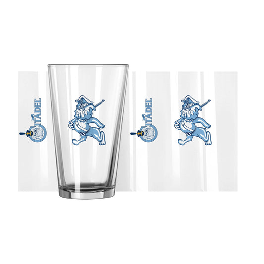 Citadel 16oz Gameday Pint Glass - Logo Brands - Flyclothing LLC