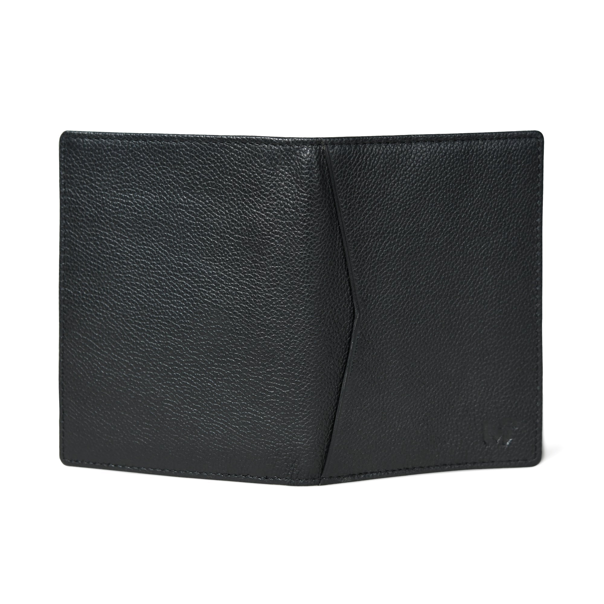 Front Pocket Black Passport Holder - Classy Leather Bags - Flyclothing LLC