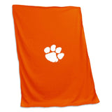 Clemson Sweatshirt Blanket (Screened) - Logo Brands - Flyclothing LLC