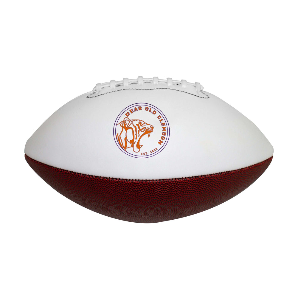 Clemson Dear Old Clemson Full Size Autograph Football - Logo Brands - Flyclothing LLC