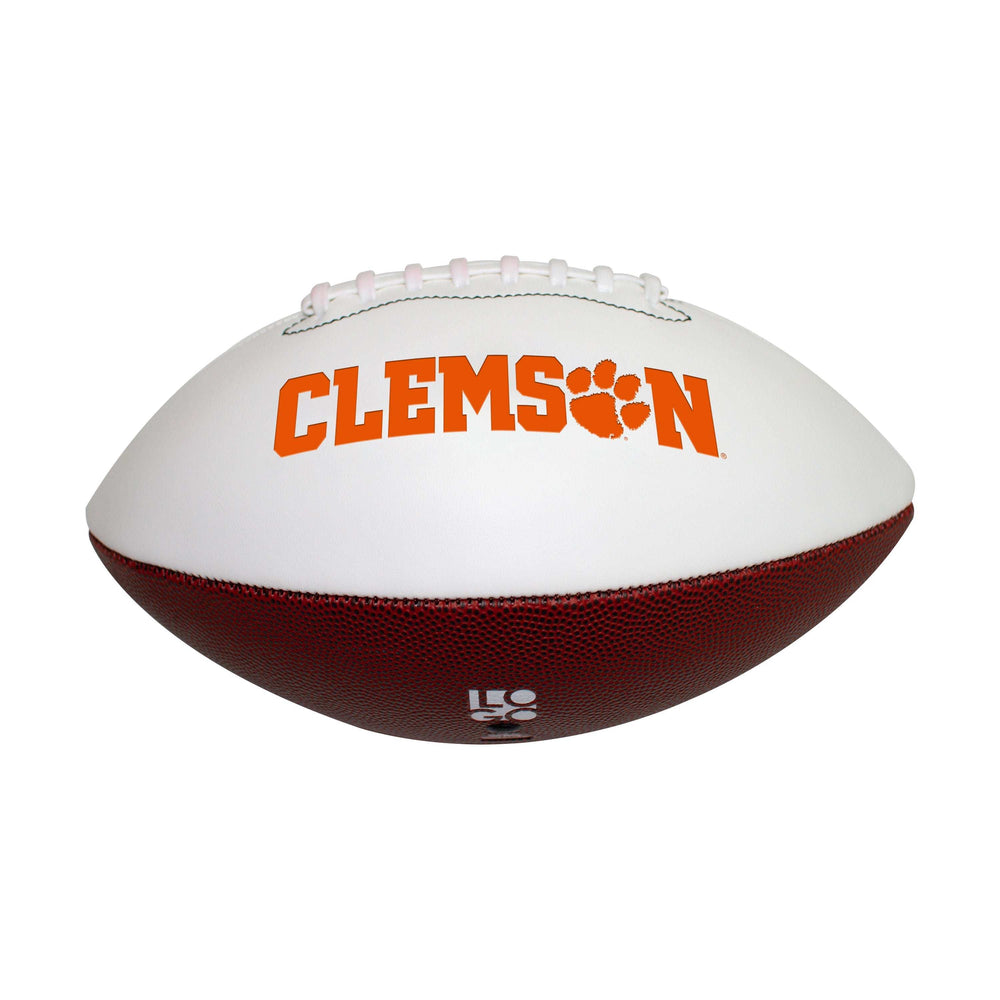 Clemson FS Autograph Debossed Football - Logo Brands - Flyclothing LLC