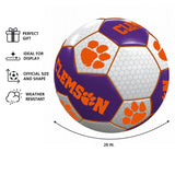 Clemson Soccer Ball - Logo Brands - Flyclothing LLC