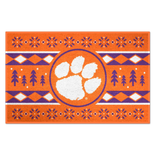 Clemson University HOLIDAY SWEATER STARTER - Logo Brands - Flyclothing LLC