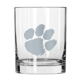 Clemson 14oz Frost Rocks Glass